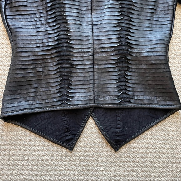 Line The Label Lambskin Leather Jacket - Picture 11 of 13